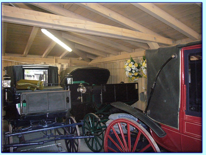 Die Remise der Kutscherei Hans Holzmann in München Schwabing